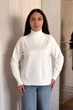 Светр INEDIT 10630 White ONE SIZE - зображення 1