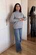 Светр INEDIT 10630 Grey ONE SIZE - изображение 4