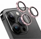 Защитное стекло на камеру Fiji Metal Lens для Apple iPhone 14 Pro Max для линз с металлической рамкой Pink - изображение 1