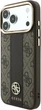Чохол для смартфона Guess 4G with Stripe Round and Classic Logos MagSafe для Apple iPhone 18 Pro / Apple iPhone 17 Pro Brown (3666339652548) - зображення 2