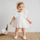Летний детский бодик с кружевной юбкой Baby Fashion, Белый, 90 см - изображение 6