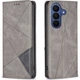 Чехол-книжка с карманами UniCase Geometric Pattern для Samsung Galaxy A18 / A17 (A175) / A26 (A266) - Grey - изображение 1