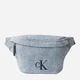 Сумка на пояс бананка чоловіча тканинна Calvin Klein 94544254 Синя (1162355833) - зображення 1