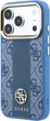 Etui na smartfon Guess 4G with Stripe Round and Classic Logos MagSafe do Apple iPhone 18 Pro Max / Apple iPhone 17 Pro Max Niebieskie (3666339652593) - obraz 2