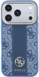 Etui na smartfon Guess 4G with Stripe Round and Classic Logos MagSafe do Apple iPhone 18 Pro Max / Apple iPhone 17 Pro Max Niebieskie (3666339652593) - obraz 3