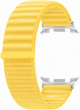 Ремінець Samsung Fabric для Galaxy Watch9 M/L Yellow (ET-SVL33LYEGEU) - зображення 1