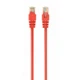 Патч-корд 0.5 м UTP cat 6 CCA red Cablexpert (PP6U-0.5M/R) - зображення 1