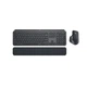 Комплект клавіатури та миші бездротові комп'ютерні Logitech MX Keys for Business UA Graphite L920-010933 графітова - зображення 1