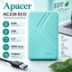 Внешний жесткий диск Apacer AC236 ECO 2TB USB 3.2 Gen 1 8 Mb Mint (AP2TBAC236ECO-1) - изображение 2