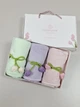 Подарочный набор салфеток с петелькой из микрофибры 3 шт Colorful Home Тюльпаны - изображение 5