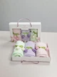 Подарочный набор салфеток с петелькой из микрофибры 3 шт Colorful Home Тюльпаны - изображение 6