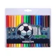 Фломастери Yes Football 18 кольорів (650601) - изображение 1