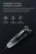 Электробритва мужская Xiaomi ENCHEN Blackstone 3 Pro IPX7 бритва на аккумуляторах - изображение 7