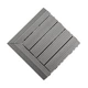 Композитна плитка для тераси, Сіра 30 x 30 x 2,5 см - изображение 5