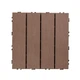 Плитка для тераси Uni-Floor PCV Eco Коричнева 29 x 29 x 2 см - изображение 4