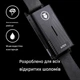 Беспроводные Bluetooth-колонки для шлема ALECK Punks с микрофоном черные - изображение 2