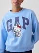 Свитшот на флисе женский GAP 895222578 M Голубой (1162402412) - изображение 4