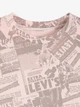 Футболка бавовняна жіноча Levi`s 537996231 S Рожевий/Сірий (1162566582) - зображення 6