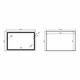 Зеркало Qtap Cardinal (CA2) 1200х800 с LED-подсветкой Touch, с антизапотеванием, с диммером, рег. темп. цвета (3000-6500K) QT0478C1208048454 - зображення 2
