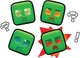 Figurka Mattel Minecraft Mój pupil Creeper JGX49 (194735324972) - obraz 5