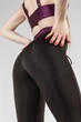 Лосини TOTALFIT FLAH-RAY LG17-C47 XS Чорний, Баклажан - зображення 6