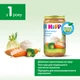 Пюре органическое HiPP Ризотто овощное с индейкой для детей с 12 месяцев 250 г (4062300036710) - изображение 4