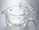 Кокотница с крышкой LUIGI BORMIOLI Thermic Glass Прозрачная из термостойкого стекла с двойным дном 250 мл (163-135-A11643G3902AA01) - изображение 2