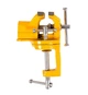 Тиски слесарные поворотные MASTERTOOL, 40 мм. Yellow (07-0200) 4746288 - изображение 2