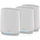 MESH-система Netgear mesh Orbi RBK763S AX5400 3pcs White 802.11ax (RBK763S-100EUS) - изображение 1