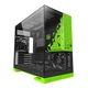 Корпус Geometric Future Model 3F Glass Black/Green (GEO-M3F-BNV) - изображение 1