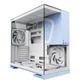 Корпус Geometric Future Model 5F Glass White/Blue (GEO-M5F-WB) - изображение 1