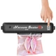 Вакуумний упаковник продуктів Vacuum Sealer S 26X-252 Чорний - изображение 4