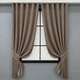 Комплект коротких штор VR-Textil Bagema Rvs № 2069ш Капучино 140х170 см 2 шт (35-0451) - зображення 1