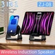 Підставка для смартфона Shunmaii ZJ-08 Bluetooth Speaker wireless induction 5V black - изображение 2