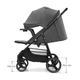 Прогулочная коляска Kinderkraft Trig 3 Tray Grey (KSTRIG03GRY000T) - изображение 6