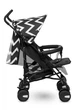 Прогулочная коляска Lionelo Elia Oslo Black/White - изображение 5