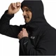 Шел WILD WINDS HOODED JKT M Jack Wolfskin A66308_6000 50-52 Чорний (4064886730617) - зображення 6
