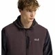 Фліс SENSORA HYBRID HOODED JKT M Jack Wolfskin A66234_I0159 50-52 Фіолетовий (4064886729215) - изображение 4