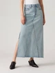 Юбка джинсовая длинная осенняя женская Levi`s 276999618 24 Голубая (1162575454) - изображение 1