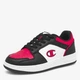 Подростковые кеды для мальчика Champion Rebound 2.0 Low B Gs Low S32415-KK019 38.5 (24.5см) Черные с красным и белым - изображение 2