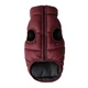 Курточка для собак WAUDOG Re-clothes двусторонняя, M50, A 45-50, B 76-78, C 55-60, бордовый - изображение 6