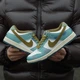 Кросівки Nike SB Dunk Low Reptaile White Blue Olive 44 - зображення 10