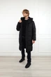 Куртка довга зимова чоловіча YUKI чорний 54 ЦБ-00297633 - зображення 5