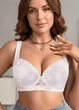 Женский формованный бюстгальтер на косточках с кружевом Good Flowers (2177-80D-01) Белый 80D No Brand (80D) - изображение 4