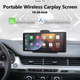Автомобильный мультимедийный экран BQCC XSP-2 10″ с беспроводным CarPlay Android Auto Mirror Link Wi-Fi Bluetooth FM AUX - изображение 6