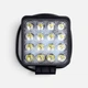 LED фара 48W, 16 диодов, дальний свет, квадратная, 28 мм - изображение 1