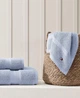 Полотенце банное TOMMY HILFIGER (883893996250) Modern American Solid Cotton Bath Towel светло голубое - изображение 3
