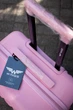 Валіза пластикова Wings розмір XS маленька PC190 рожева - изображение 3