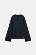 Лонгслів оверсайз Zara 0858/804 S - зображення 4