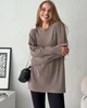 Вязанный женский свитер бежевый Merlini Vella 110002022 размер L/XL - изображение 2